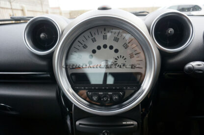 Chromiumtech 2013-2016 Facelift MINI Countryman (R60) Satin Chrome Dashboard Interior Dial Kit