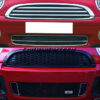 Chromiumtech 2007-2013 MK2 MINI BLACK Replacement Front Grille with Black HoneyComb mesh
