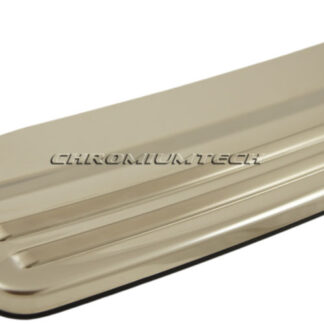 Chromiumtech Stainless Steel Rear Bumper Protector Cover Tread Plate for 2011-15 Freelander 2