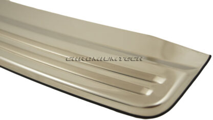 Chromiumtech Stainless Steel Rear Bumper Protector Cover Tread Plate for 2011-15 Freelander 2