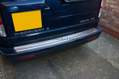 Chromiumtech Discovery 3 and 4 Freelander Rear Bumper Protector Trim - Polished Stainless Steel