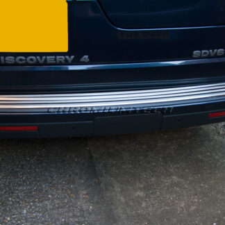 Chromiumtech Discovery 3 and 4 Freelander Rear Bumper Protector Trim - Polished Stainless Steel