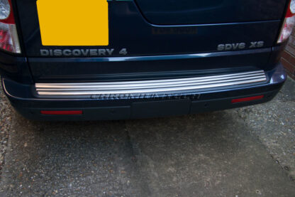 Chromiumtech Discovery 3 and 4 Freelander Rear Bumper Protector Trim - Polished Stainless Steel