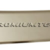 Chromiumtech 07-14 Mercedes W204 C-Class Rear Bumper Protector  - Stainless Steel