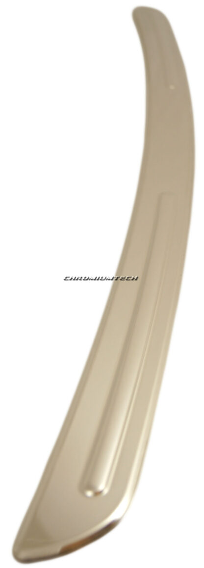 Chromiumtech 07-14 Mercedes W204 C-Class Rear Bumper Protector  - Stainless Steel