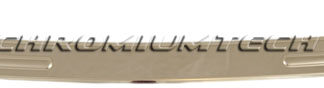 Chromiumtech 07-14 Mercedes W204 C-Class Rear Bumper Protector  - Stainless Steel
