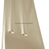 Chromiumtech 2012+  Mercedes W176  A-Class Rear Bumper Protector  - Stainless Steel
