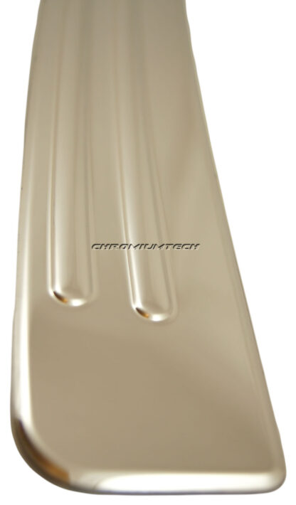 Chromiumtech 2012+  Mercedes W176  A-Class Rear Bumper Protector  - Stainless Steel