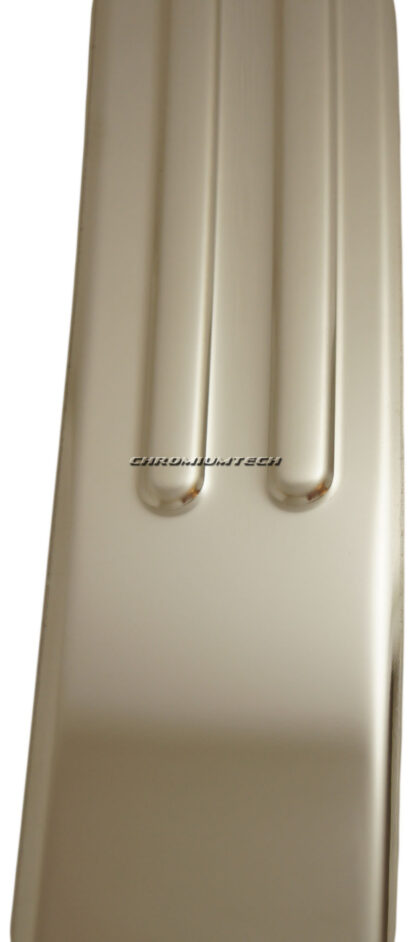 Chromiumtech 09+ Mercedes W212 E-Class Rear Bumper Protector  - Stainless Steel