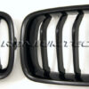 Chromiumtech 2012+ BMW 3-Series Front Grille (F30/F31) - Tri-Color Glossy Black - M Style