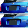 Chromiumtech 2001-2006 MINI Cooper/CooperS/ONE Trunk Boot Lid Trim - Glossy Black