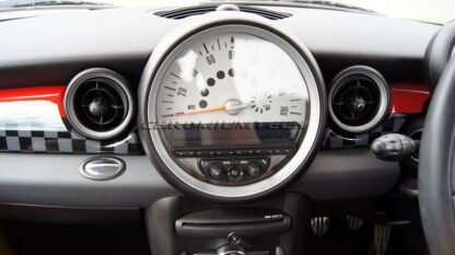 Chromiumtech MINI Dashboard Panel Trim Covers (R55/R56/R57/R58/R59) - Choice of Colours & Styles - for Right Hand Drive model