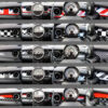 Chromiumtech MINI Dashboard Panel Trim Covers (R55/R56/R57/R58/R59) - Choice of Colours & Styles - for Right Hand Drive model