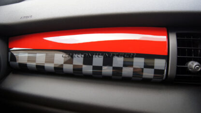 Chromiumtech MINI Dashboard Panel Trim Covers (F56/F55/F57) - Choice of Colours & Styles - for Right Hand Drive model