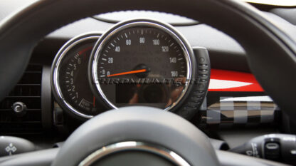 Chromiumtech MINI Dashboard Panel Trim Covers (F56/F55/F57) - Choice of Colours & Styles - for Right Hand Drive model