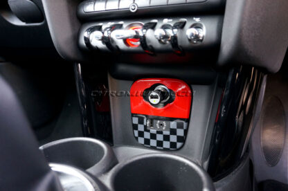 Chromiumtech MINI Cooper/S/ONE F55 F56 F57 Centre Dashboard and USB Panel Cover