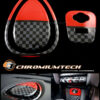 Chromiumtech MINI Cooper/S/ONE F55 F56 F57 Centre Dashboard and USB Panel Cover