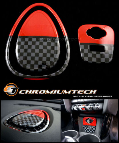 Chromiumtech MINI Cooper/S/ONE F55 F56 F57 Centre Dashboard and USB Panel Cover
