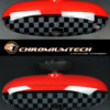 Chromiumtech 01-03 MINI Interior Rear View Mirror Cover (JCW style) - for manual anti-dazzle mirror