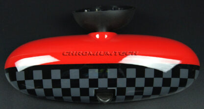 Chromiumtech 01-03 MINI Interior Rear View Mirror Cover (JCW style) - for manual anti-dazzle mirror