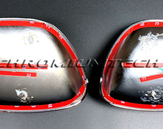 Chromiumtech 2010-2014 Pre-Facelift Nissan Juke F15 Chrome Mirror Cap Cover