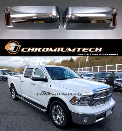 Chromiumtech 2010-2013 Pre-Facelift Dodge RAM Chrome Tow Mirror Cover