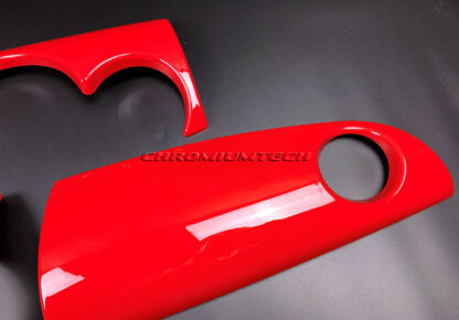 Chromiumtech MINI Dashboard Panel Trim Covers (R50/R52/R53) - Choice of Colours & Styles - for Left Hand Drive model