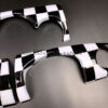 Chromiumtech MINI Dashboard Panel Trim Covers (R50/R52/R53) - Choice of Colours & Styles - for Right Hand Drive model