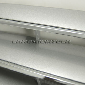 Chromiumtech 2000-2007 Mercedes W203 C-Class Black/Chrome or Silver/Chrome 4-FIN Sport Grille
