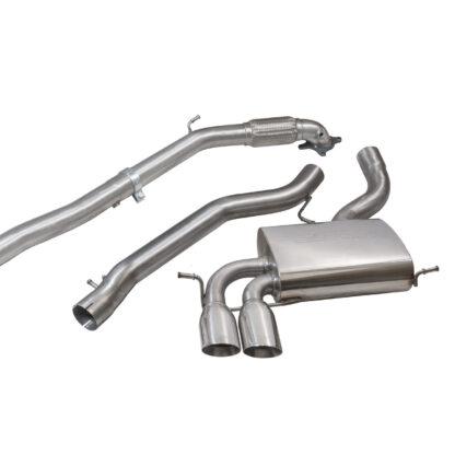 This Audi S3 performance exhaust mad