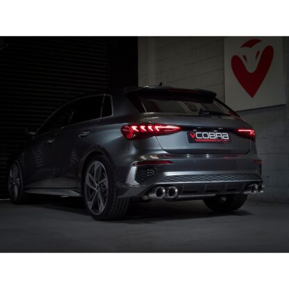 This Audi S3 performance exhaust is