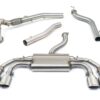This Audi S3 performance exhaust fi