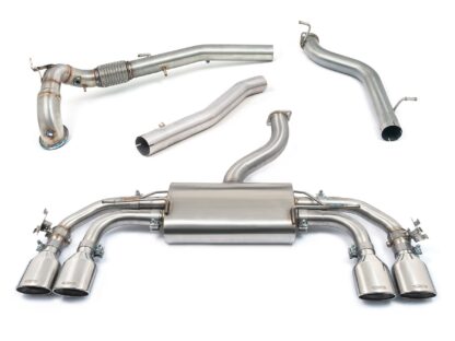 This Audi S3 performance exhaust fi