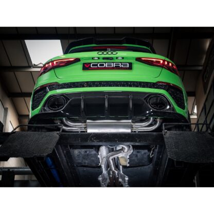 The Audi RS3 8Y performance exhaust