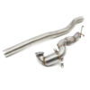 Cobra Sport performance exhaust sections for the Audi S3 Saloon Quattro are designed to enhance the sound