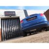 These Audi A3 3.2 V6 performance exhausts are made in 3"/76.2mm pipework and fit from the catalytic converter section ba