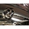 These Audi A3 2.0 TFSI Quattro performance exhausts are made in 3"/76.2mm pipework and fit from the Turbo backwards (Tur