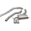 This Audi S3 performance exhaust is