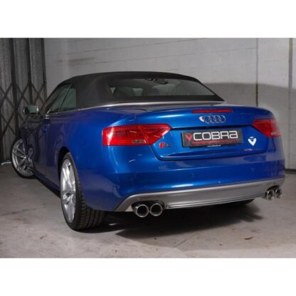 This Audi S5 performance exhausts is
