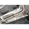 This Audi A1 1.4 TFSI performance exhaust is made in 2.5" / 63.5mm pipework and fits from the front pipe / catalyst ba