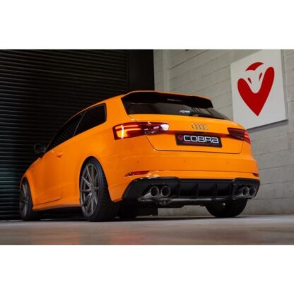 This Audi S3 performance exhaust is