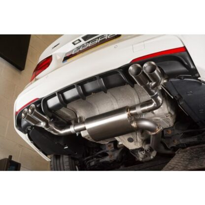 F33 (Convertible) & F36 (Gran Coupe) M-Sport models (additional quad exit panel required). Save 30% on the matching rear diffuser panel when purchased together (see part code: RP03).