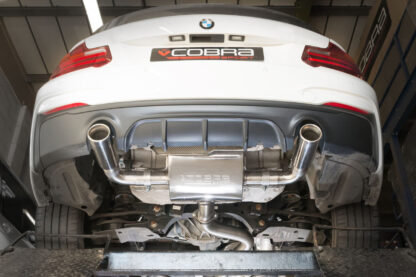 Important: Only fits to BM114 Cobra Sport PPF/Resonator Delete Pipework Only. Does not fit to standard M240i exhaust. This can only be fitted to a Cobra Sport PPF delete exhaust to create a 'Non Resonated Cat Back' setup.