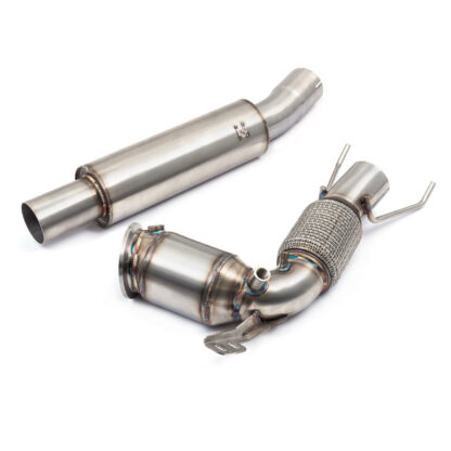 Note: Thisfront downpipe only fits to an existing Cobra Sport GPF or Cat Back Performance Exhaust. For fitments to standard exhaust please see alternative listings.