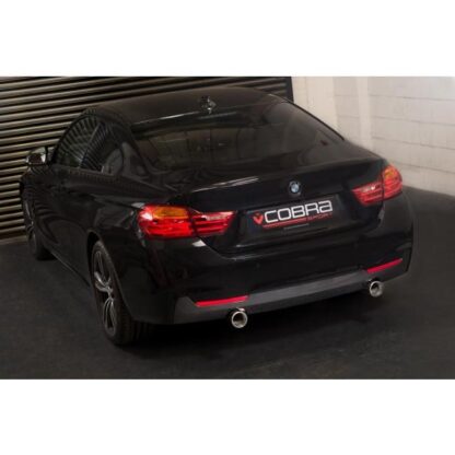 F33 (Convertible) and F36 (Gran Coupe) M-Sport models (additional dual exit panel required).