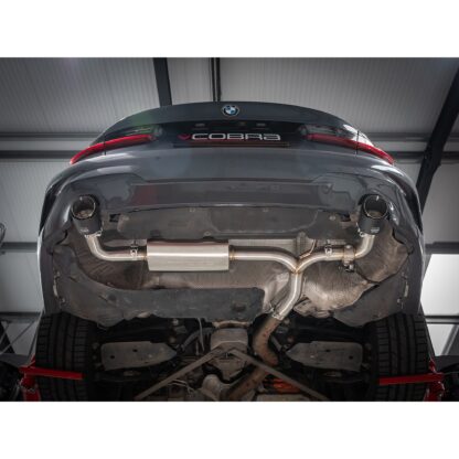 This BMW 330e performance exhaust i