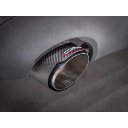 This BMW 330e performance exhaust