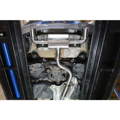 This BMW M135i performance exhaust i