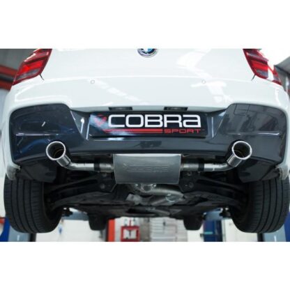 This BMW M135i performance exhaust i