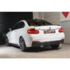 This BMW M235i performance exhaust i
